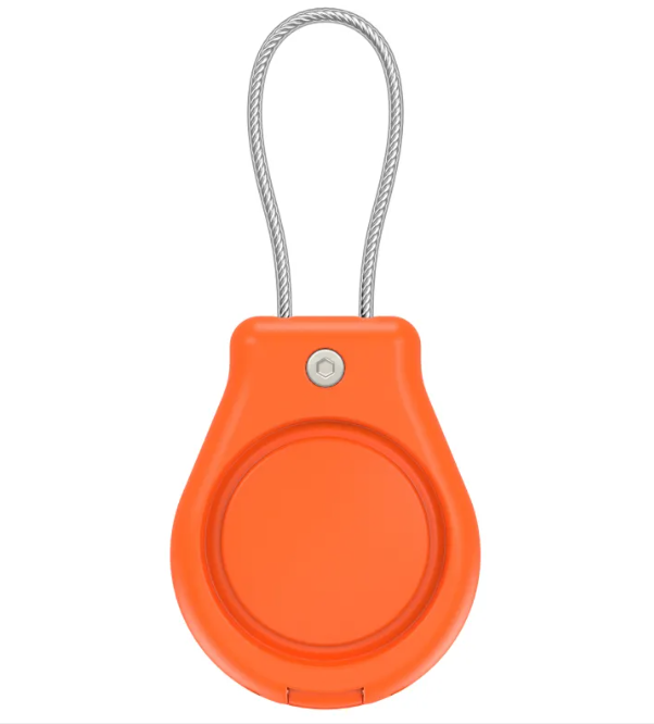 Anti-Loss Alarm Device Waterproof Necklace Chain Case for AirTag
