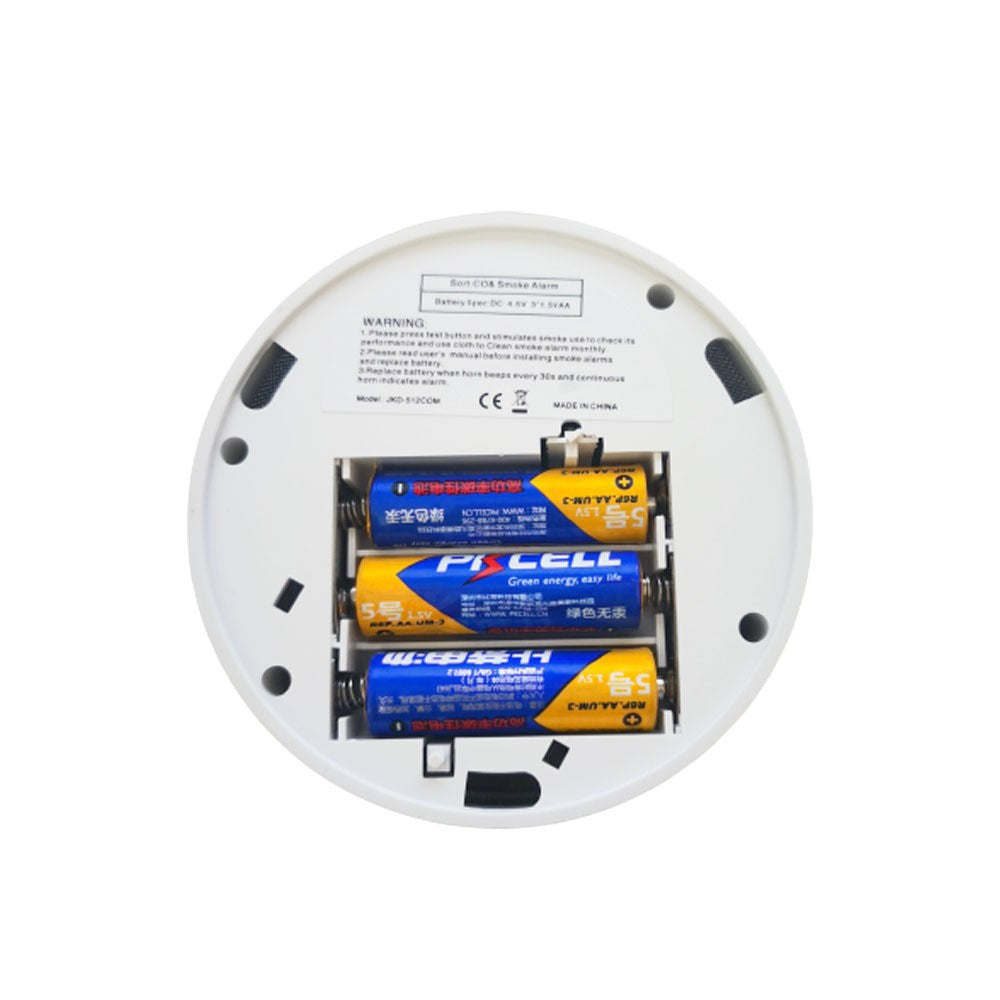 Smoke & CO Alarm with Voice Alert