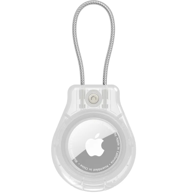 Anti-Loss Alarm Device Waterproof Necklace Chain Case for AirTag
