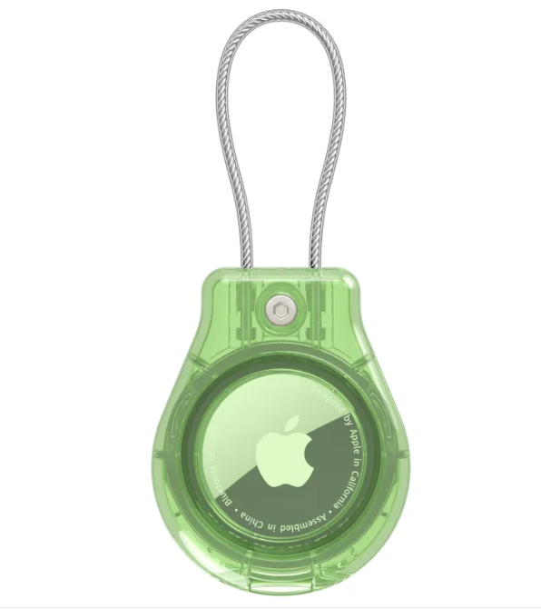 Anti-Loss Alarm Device Waterproof Necklace Chain Case for AirTag