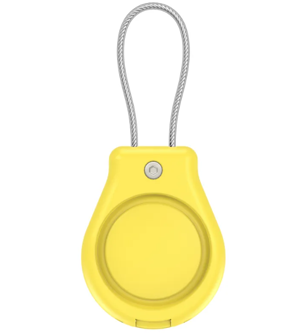 Anti-Loss Alarm Device Waterproof Necklace Chain Case for AirTag